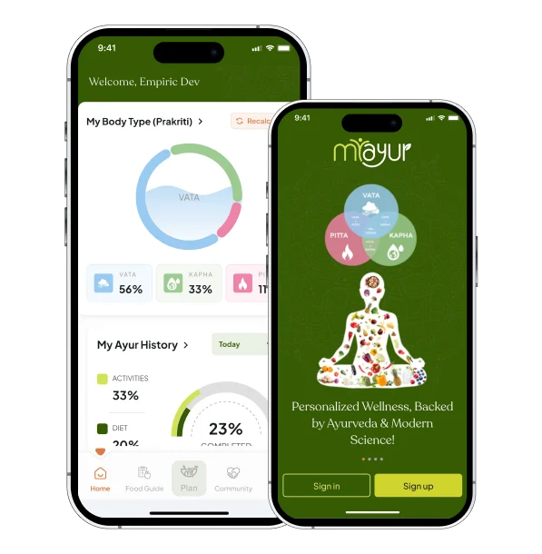 My Ayur – Ayurvedic Diet & Wellness App